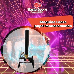 MAQUINA LANZA PAPEL MONOCOMANDO